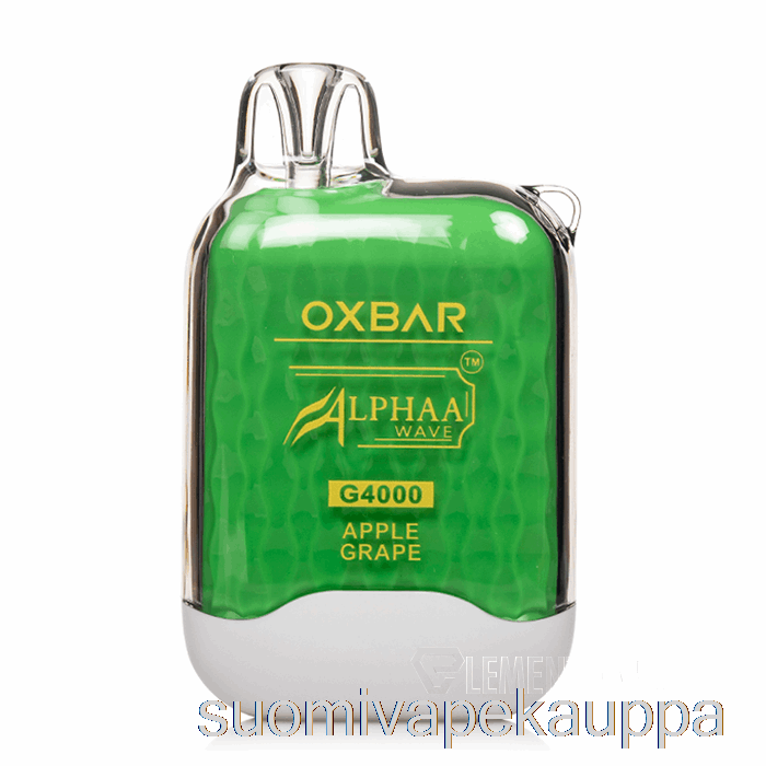 Vape Nesteet Oxbar G4000 Kertakäyttöinen Omenarypäle